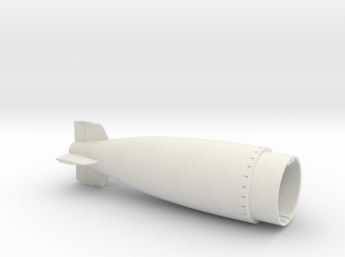 Torpedo mk8 16th tail 3d printed