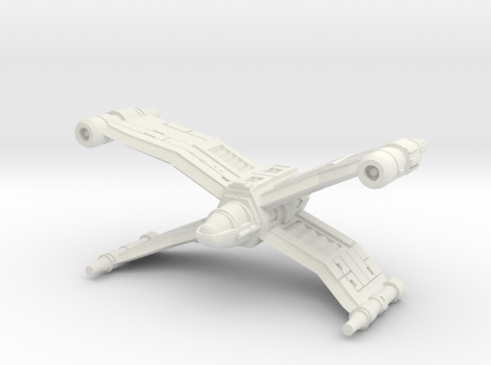 Crosswing Superiority Fighter Wide Version 3d printed
