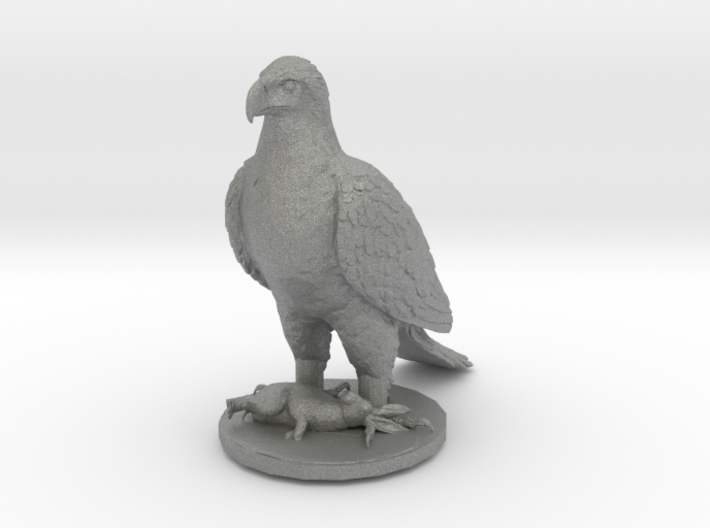 HO Scale Eagle &amp; Rabbit 3d printed This is a render not a picture