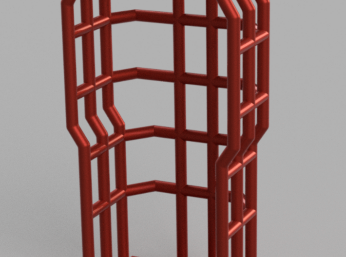 Pulling Tractor Roll Cage 1:16 1:32 3d printed 