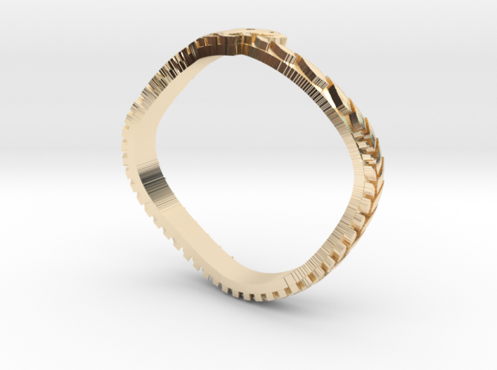 Ouroboros ring for her 3d printed