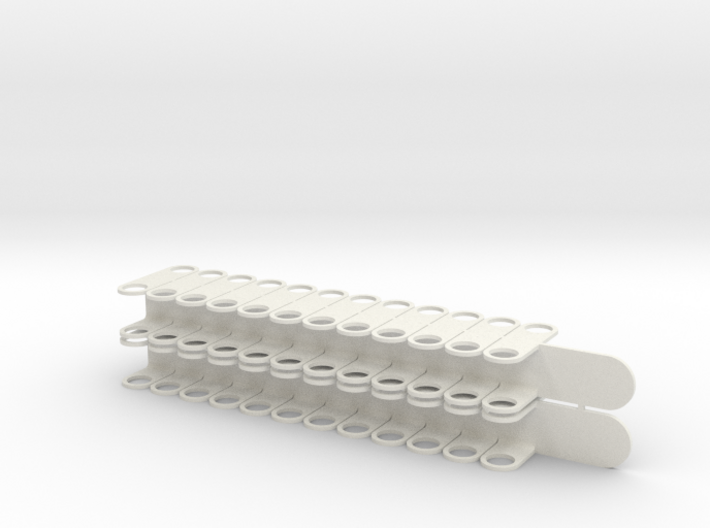 N Scale Wheel Holder 33&quot; 2-Pack 3d printed