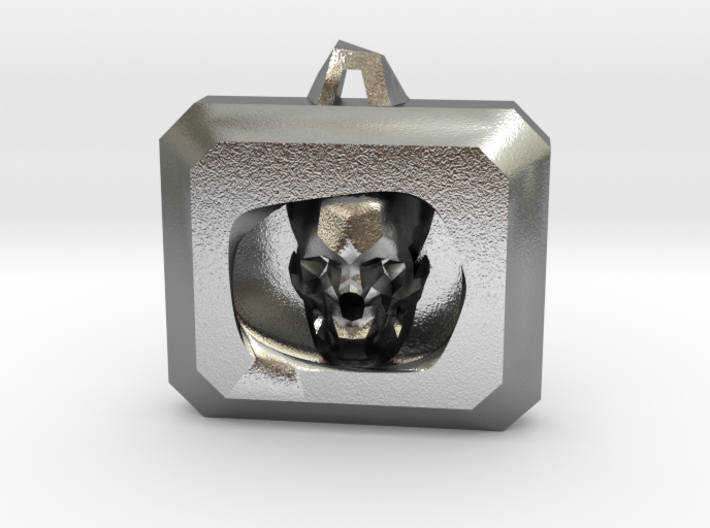 Crystal Skull Locket Pendant 3d printed