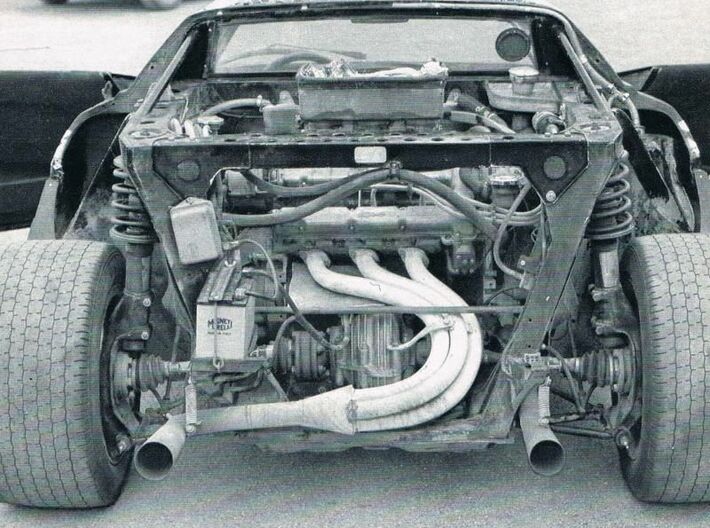 Lancia Stratos upgrade (Hasegawa Kit) 3d printed 