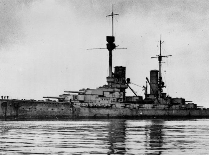 Nameplate SMS König 3d printed König-class battleship SMS König.