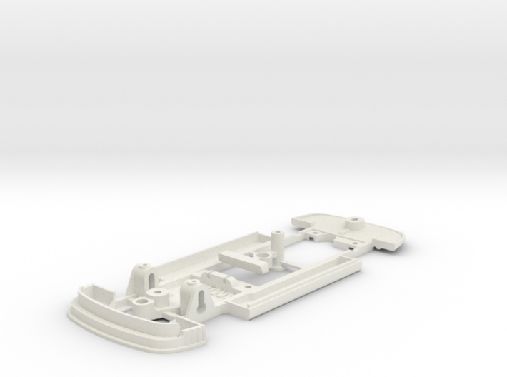 Chassis for classic Scalextric Audi A4 BTCC 3d printed