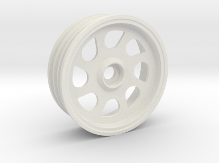 Front LH Wheel for Tamiya Fox (altered design) 3d printed