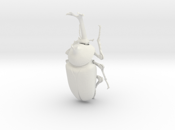 Articulated Rhino Beetle (Allomyrina dichotoma) 3d printed 