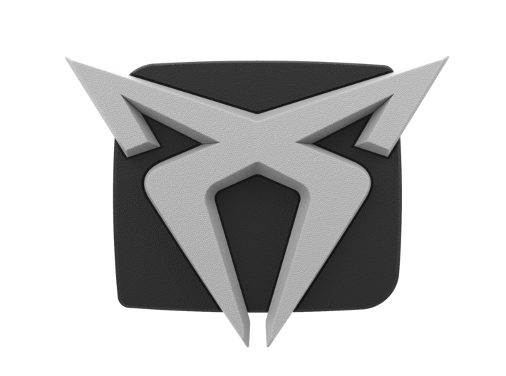 Facelift LARGE Cupra Front "S" Badge - Logo Part 3d printed 