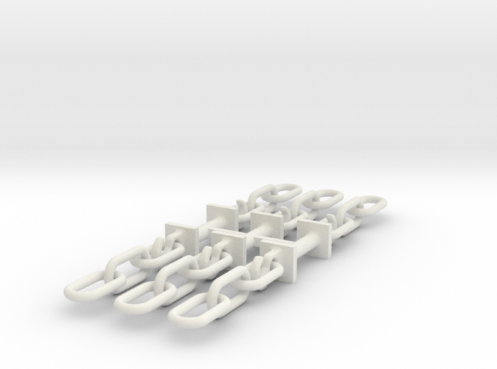 Train Coupling Hooks G-scale 6 pack 3d printed