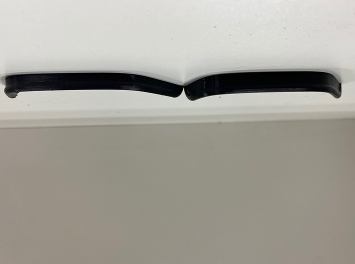 RC4WD Cross Country - Rear tube flares (NARROW) 3d printed Width Difference Between Wide and Narrow