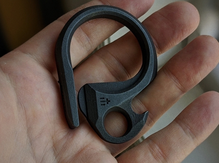 Hook Ring 3d printed