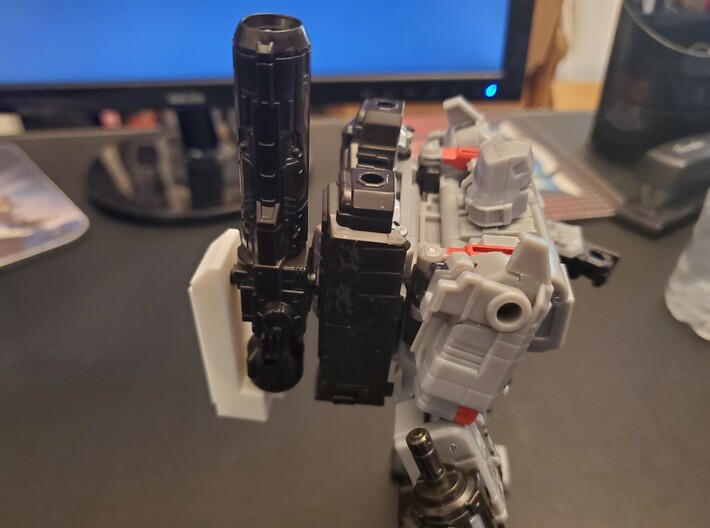 Upgrade for WFC Siege Megatron 3d printed Finished, unpainted