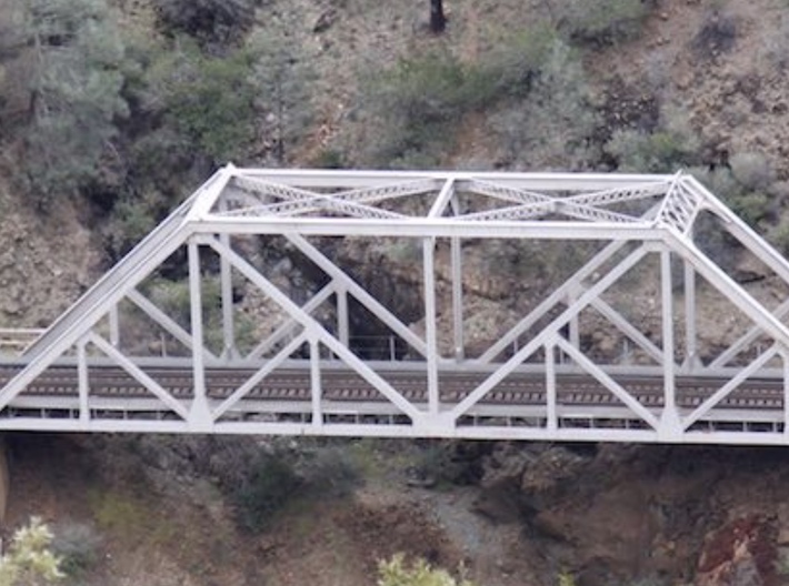 West Pulga Bridge N scale 3d printed 