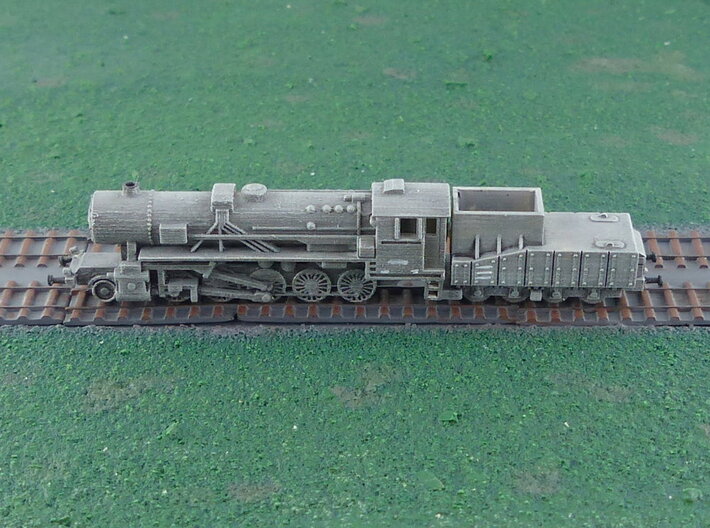 German BR 52 Steamloco w. K 4 T 30 Tender 1/285 3d printed