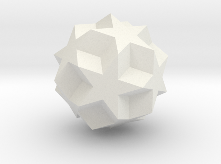 Dodecadodecahedron - 1 inch 3d printed