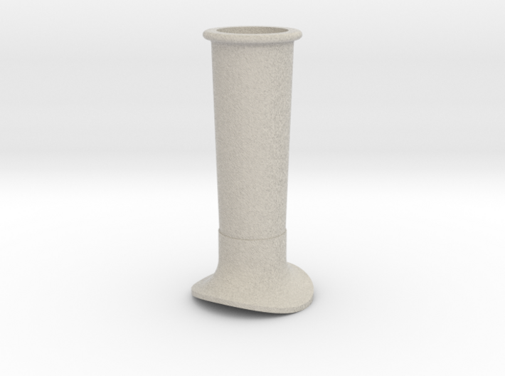3/4&quot; Scale Juliet B-4 Smoke Stack 3d printed