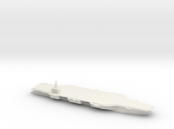 1/3000 Scale French PANG Aircraft Carrier Concept 3d printed