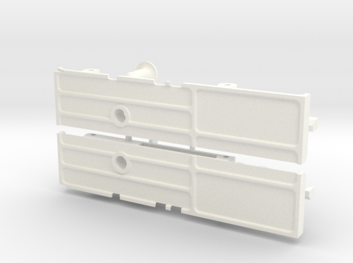 RTF203-02 TF2 Mojave Front Body Mount, Pins 3d printed
