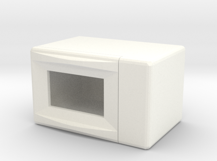 Miniature Dollhouse Microwave 3d printed