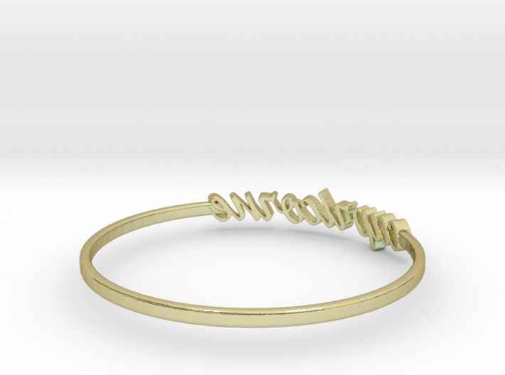 Astrology Ring Capricorne US11/EU64 3d printed 18K Yellow Gold Capricorn/ Capricorne ring