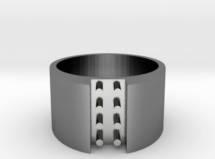 high 8-bit ring (US6/⌀16.5mm) 3d printed