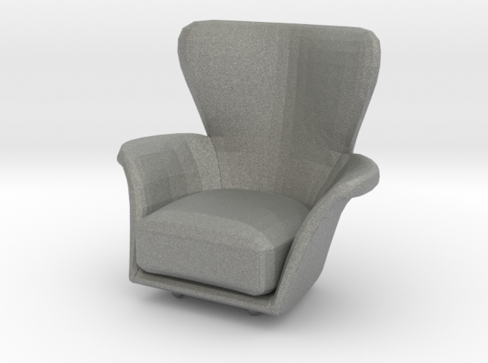 Miniature 1:12 Arcmchair 3d printed