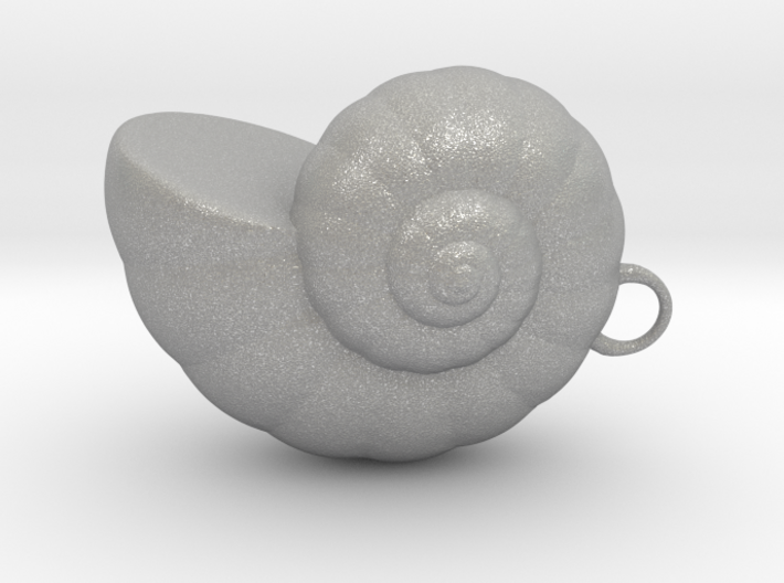 Shell - Snail Mollusc Charm 3D Model - 3D Printing 3d printed