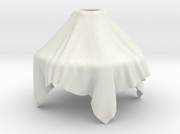Cloth Lamp 3d printed