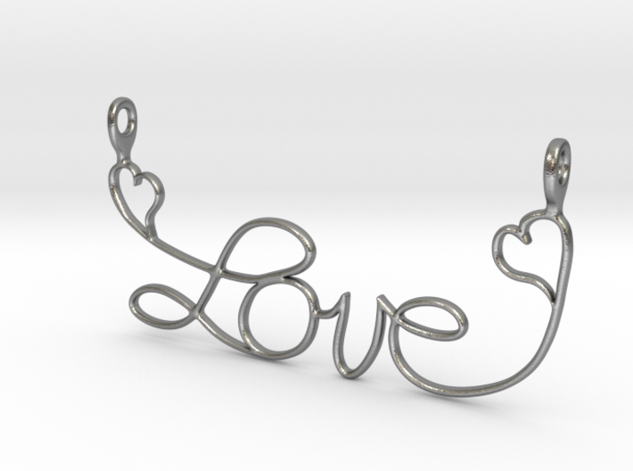 Love Ornament 3d printed