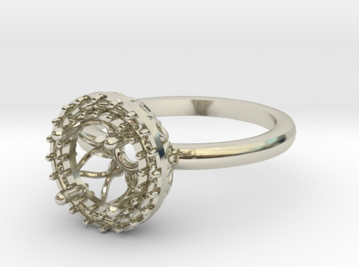 Ab048 Oval Setting 3d printed 