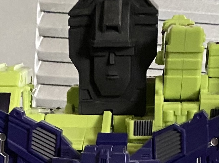 Toyworld constructor g1 head goatee version 3d printed 