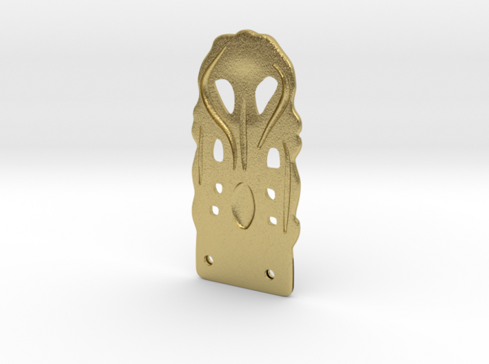 Strap End from East Runton 3d printed