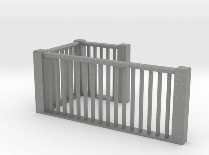 1:48 scale upper railings 3d printed