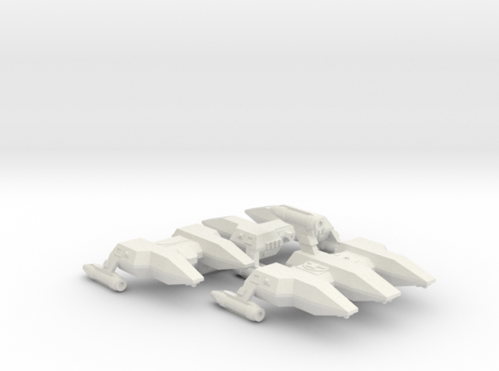 3125 Scale LDR MP and Police Corvettes (3) CVN 3d printed