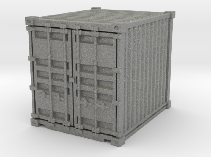 10ft Shipping Container 1/100 3d printed