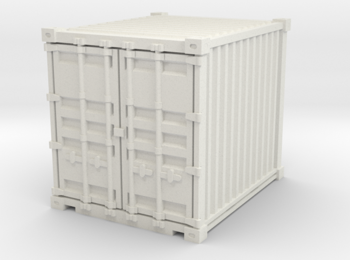 10ft Shipping Container 1/72 3d printed