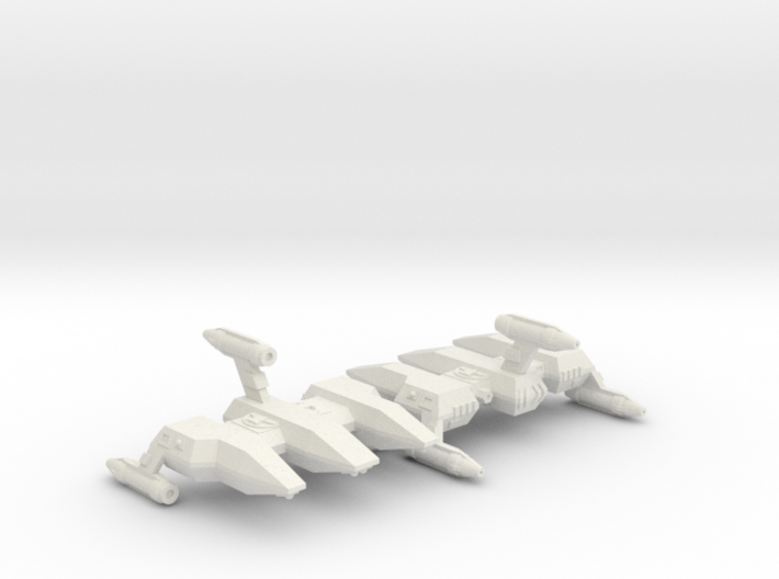 3125 Scale LDR Military Police Corvettes (2) 3d printed