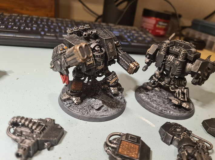 Gauntlets Of Metal Dreadnought Deathray Arm(Right) 3d printed 