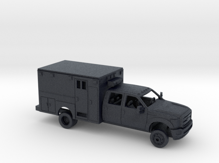 1/72 2011-16 Ford F Series Crew Cab Ambulance Kit 3d printed