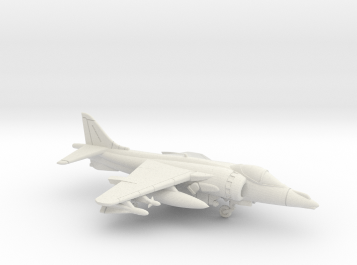 1:222 Scale AV-8B Harrier II (Loaded, Deployed) 3d printed 