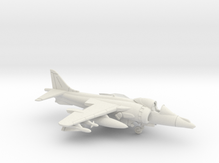 1:222 Scale AV-8B Harrier II (Loaded, Stored) 3d printed 