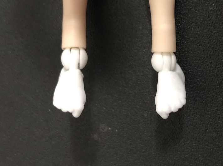 Sozai-Compatible Female Feet 4-Pack 3d printed 