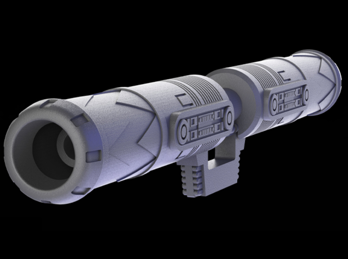 Quasar Launcher Pax 3d printed 