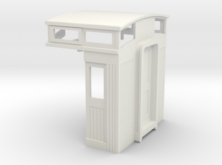 On30 VR Style Cupola End 3d printed 