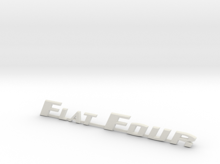 FlatFour 3d printed