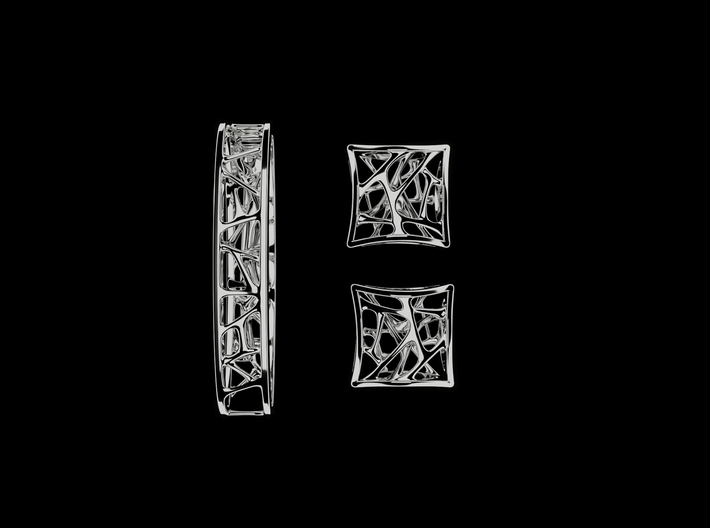 Malenko Jewelry Silver Tie Clip 3d printed 