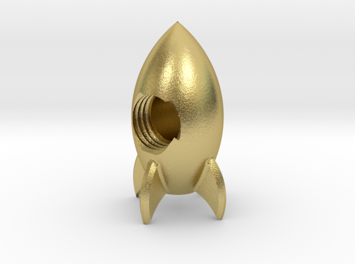 Magent rocket 3d printed