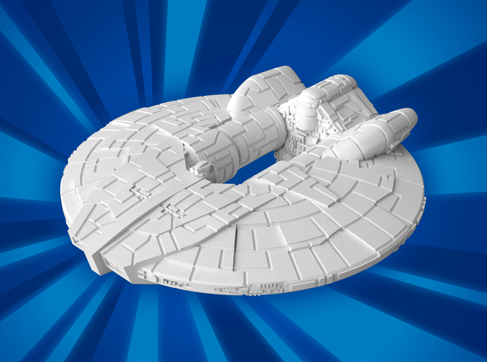 (MMch) Inexpugnable Tactical Command Ship 3d printed
