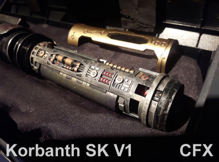 Vengeance Chassis for Korbanth SK V1 CFX (2019) 3d printed